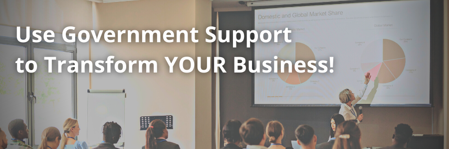 Use Government Support to Transform YOUR Business!