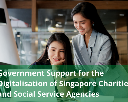 Government Support for the Digitalisation of  Singapore Charities and Social Service Agencies