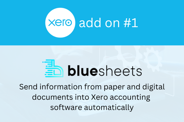 Xero Add On #1 – Bluesheets (AI-powered document processing)