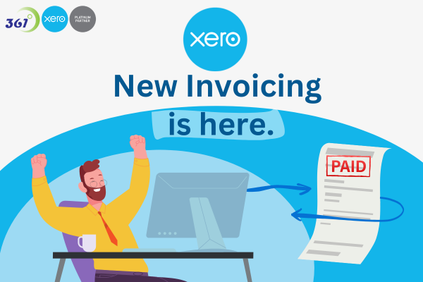 Xero’s New Invoicing is here. Start invoicing smarter and faster today!