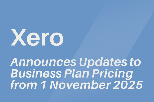 Xero Announces Updates to Business Plan Pricing from 1 November 2025