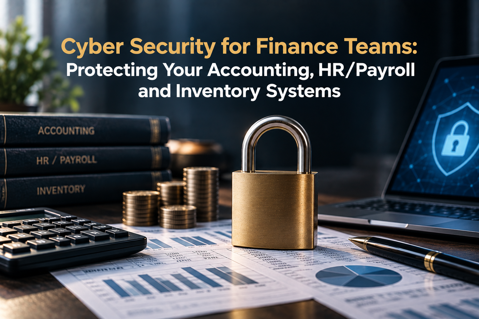 Cyber Security for Finance Teams: Protecting Your Accounting, HR/Payroll and Inventory Systems