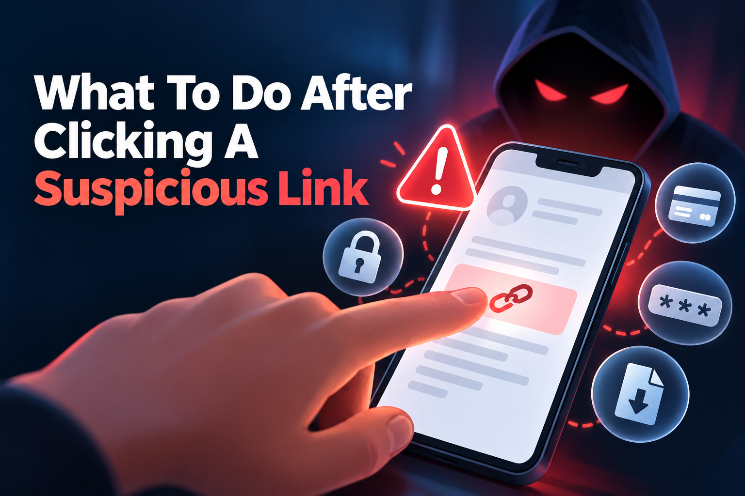 What to Do After Clicking a Suspicious Link