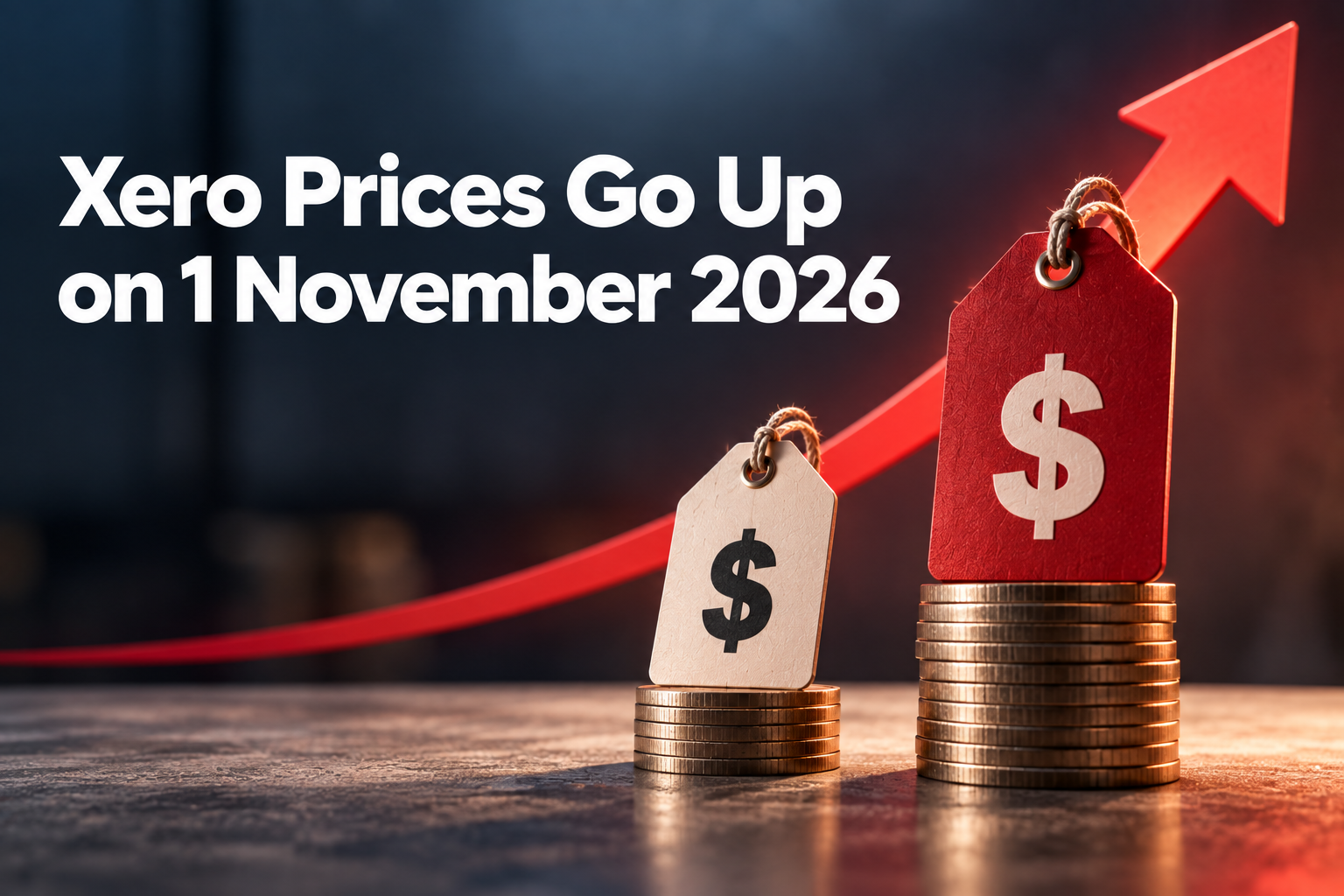 Xero Prices Go Up on 1 November 2026
