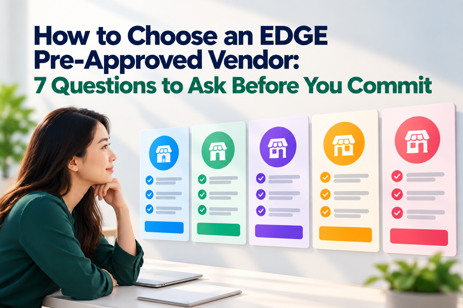 How to Choose an EDGE Pre-Approved Vendor: 7 Questions to Ask Before You Commit