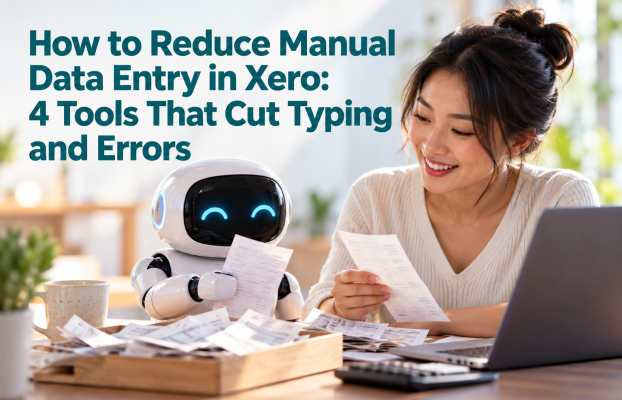 How to Reduce Manual Data Entry in Xero: 4 Tools That Cut Typing and Errors