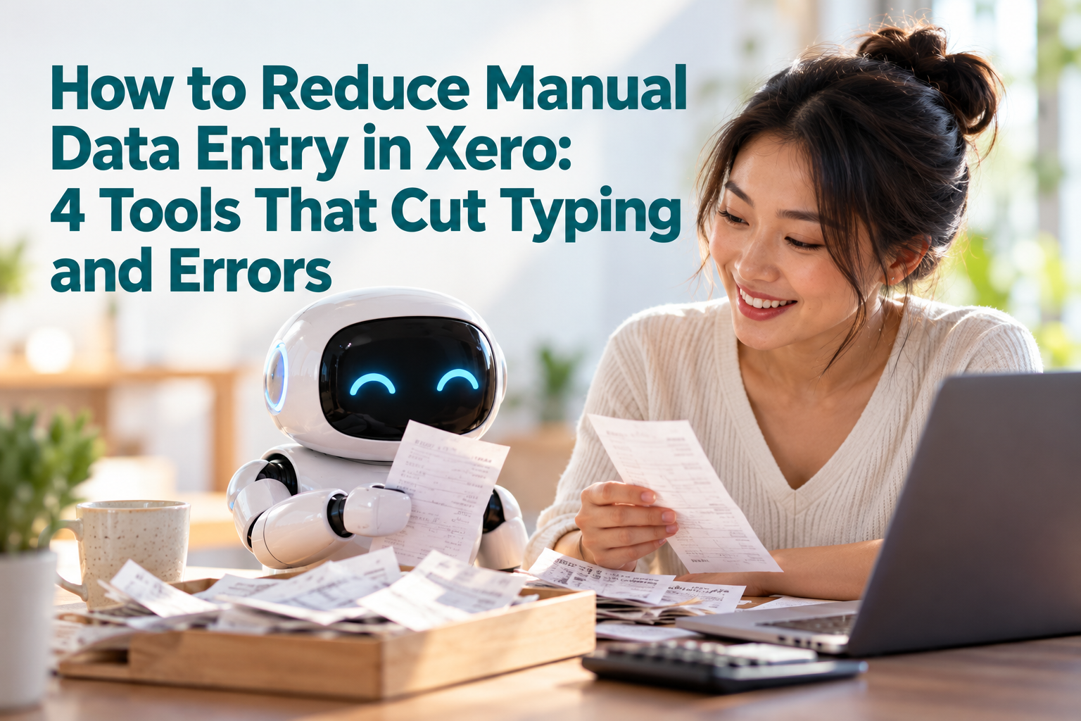 How to Reduce Manual Data Entry in Xero: 4 Tools That Cut Typing and Errors